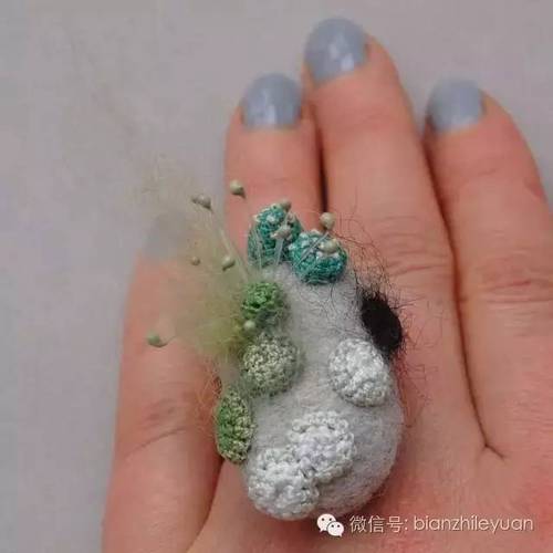 珊瑚主题钩织的小物,原来这么有意思